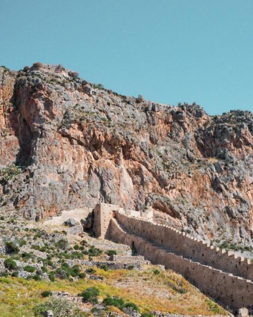 The Perimeter of Monemvasia. Taken on 05.05.2022 in Monemvasia, Greece