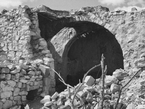 a derelict house in al-Smakiyyeh Village in al-Karak, Jordan