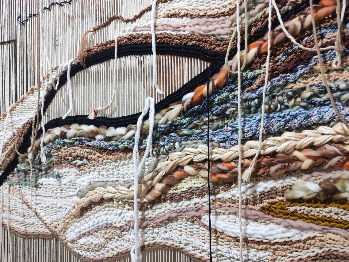 process of making a macramé