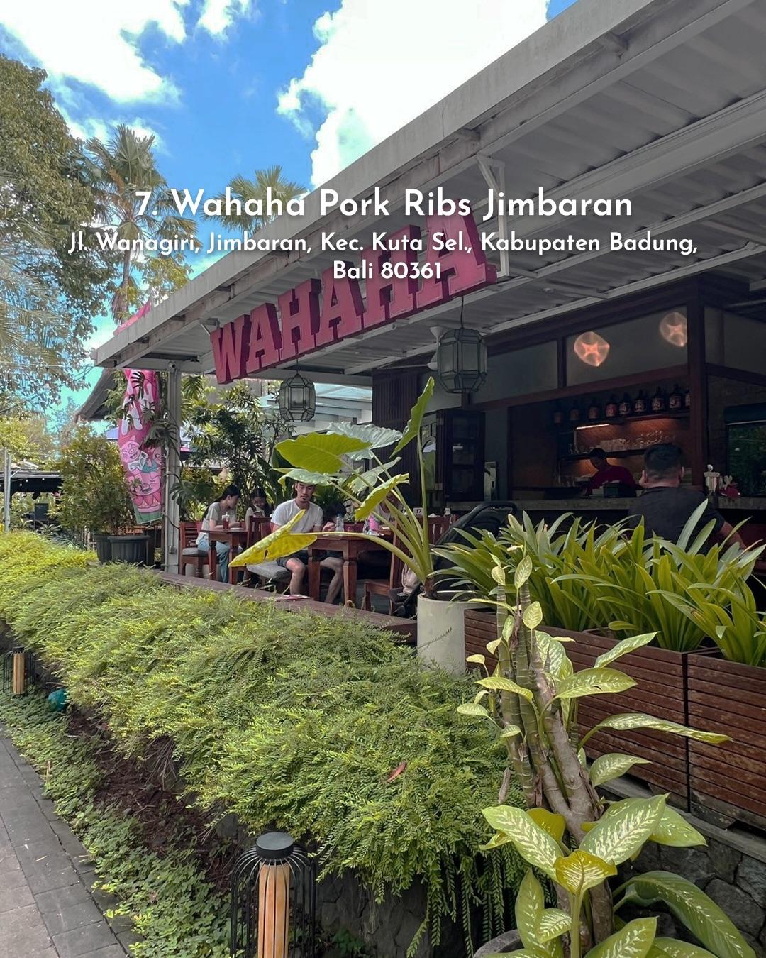 Iga Babi Wahaha Jimbaran