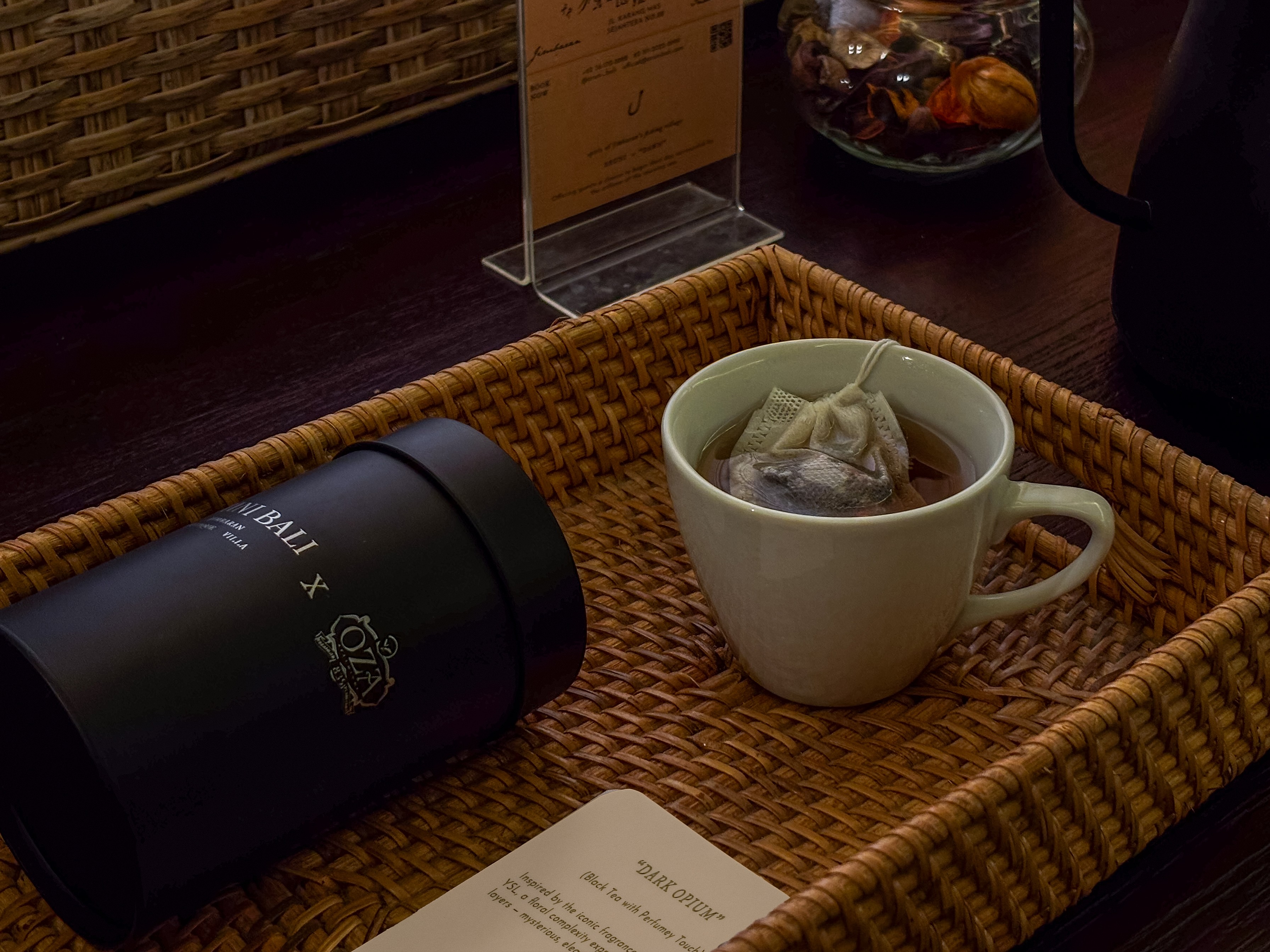 Aruni Bali X OZA Tea - Dark Opium