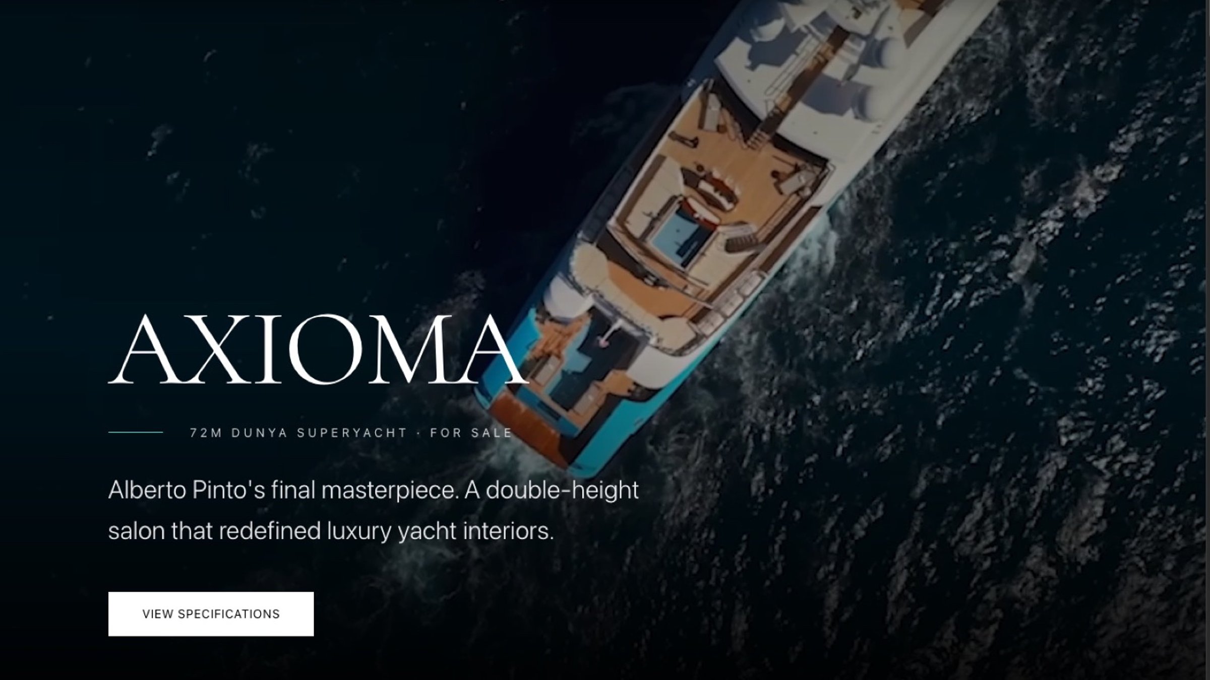 The Axioma website, home page
