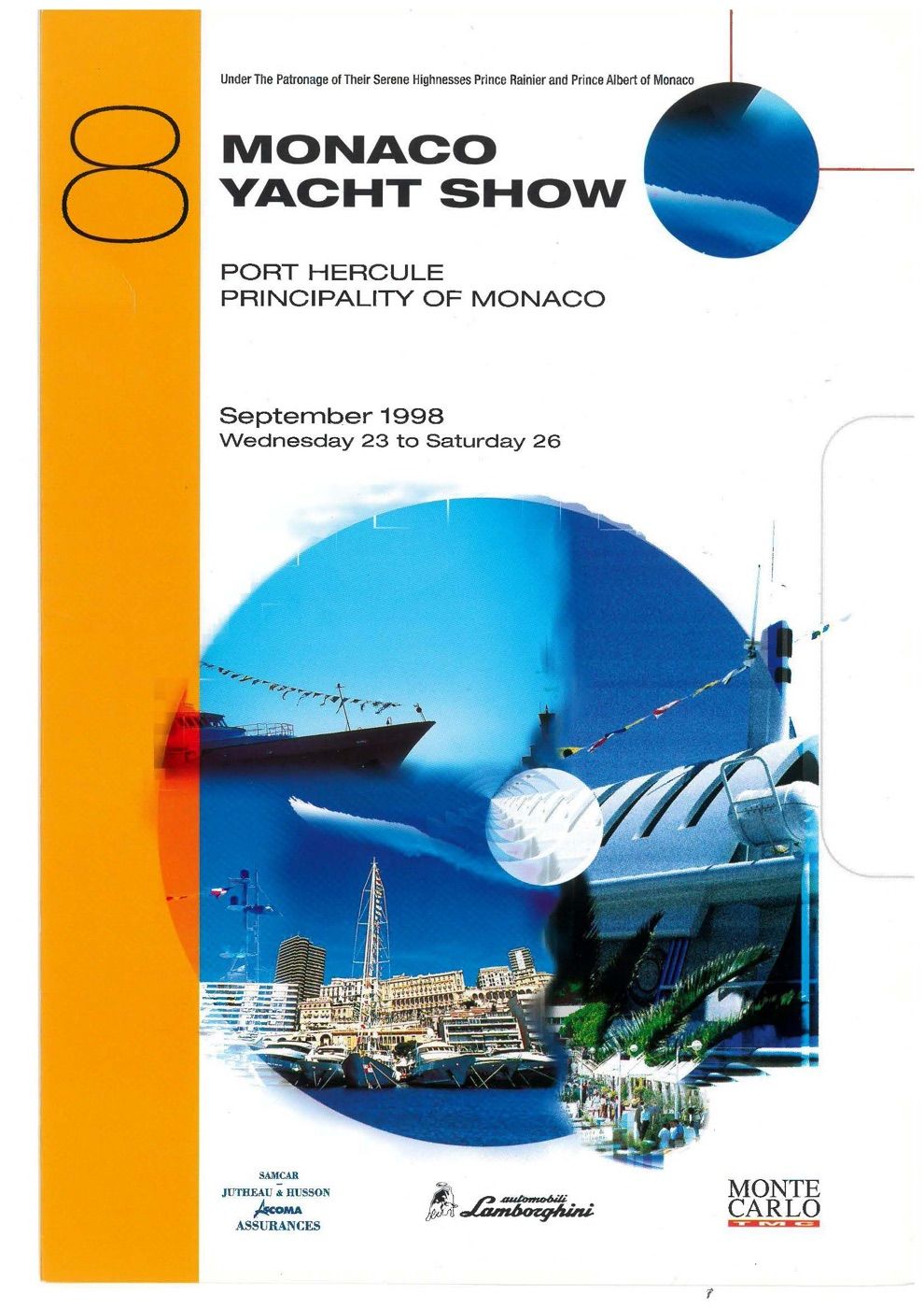 Official poster of the 1998 Monaco Yacht Show