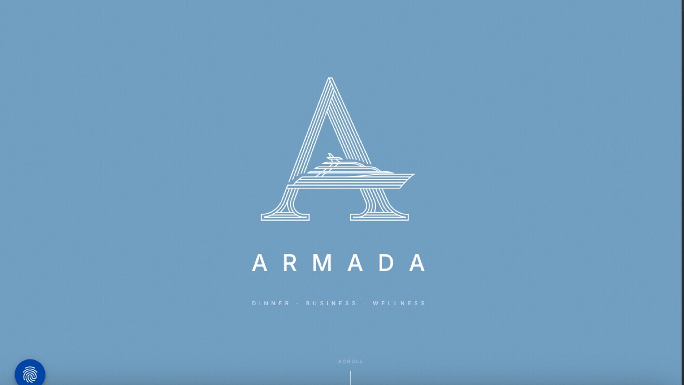 The Armada website, home page