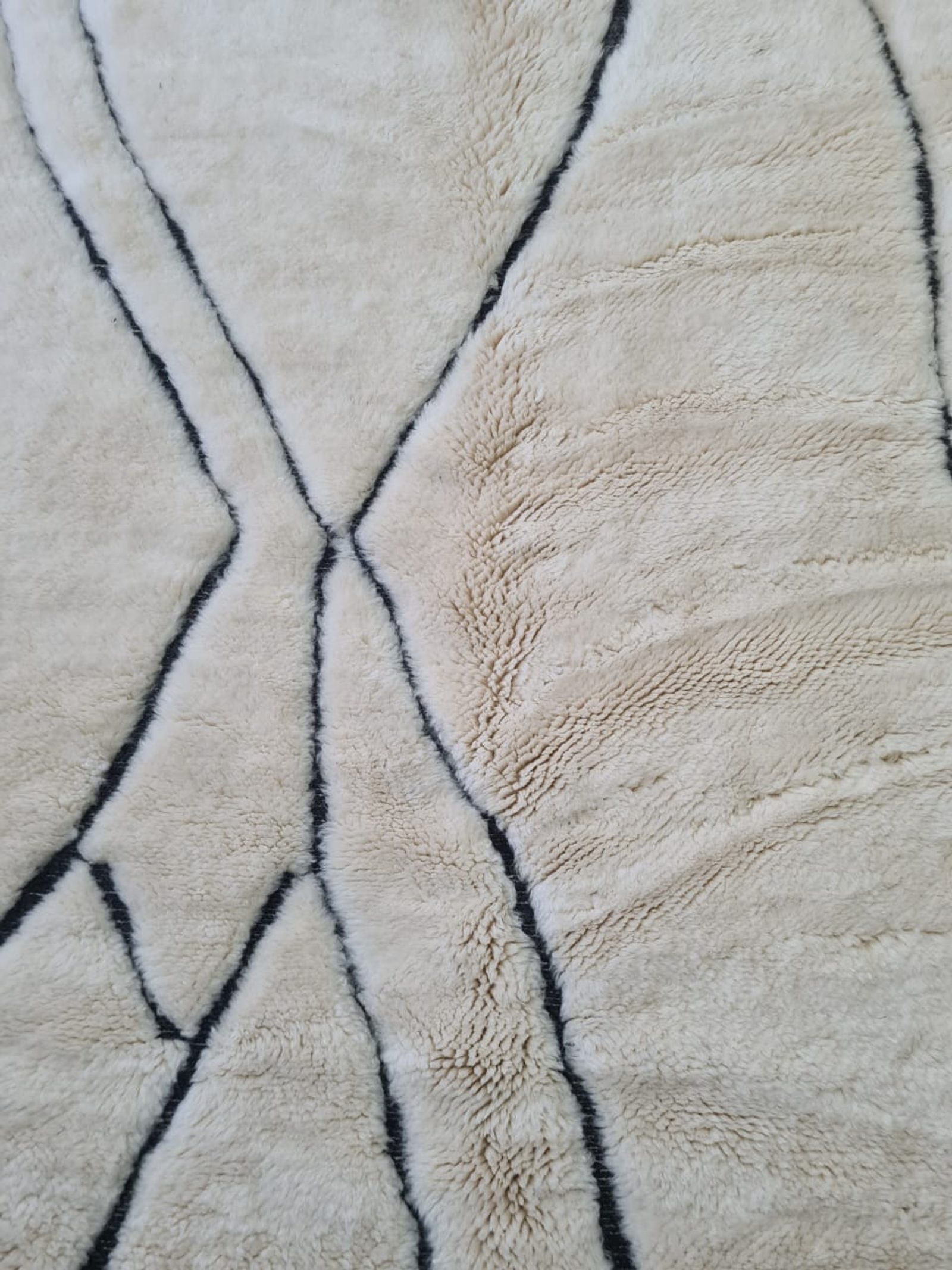 The Atlas River — Authentic Beni Mrirt Rug — view 6