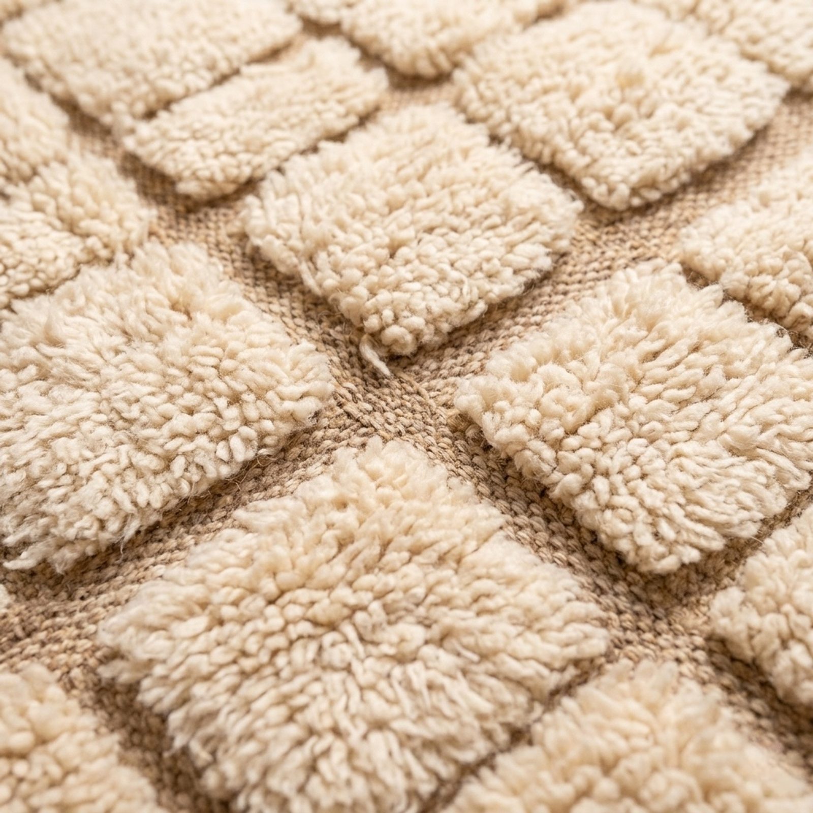 The Cloud Grid — Authentic Beni Mrirt Rug — view 5