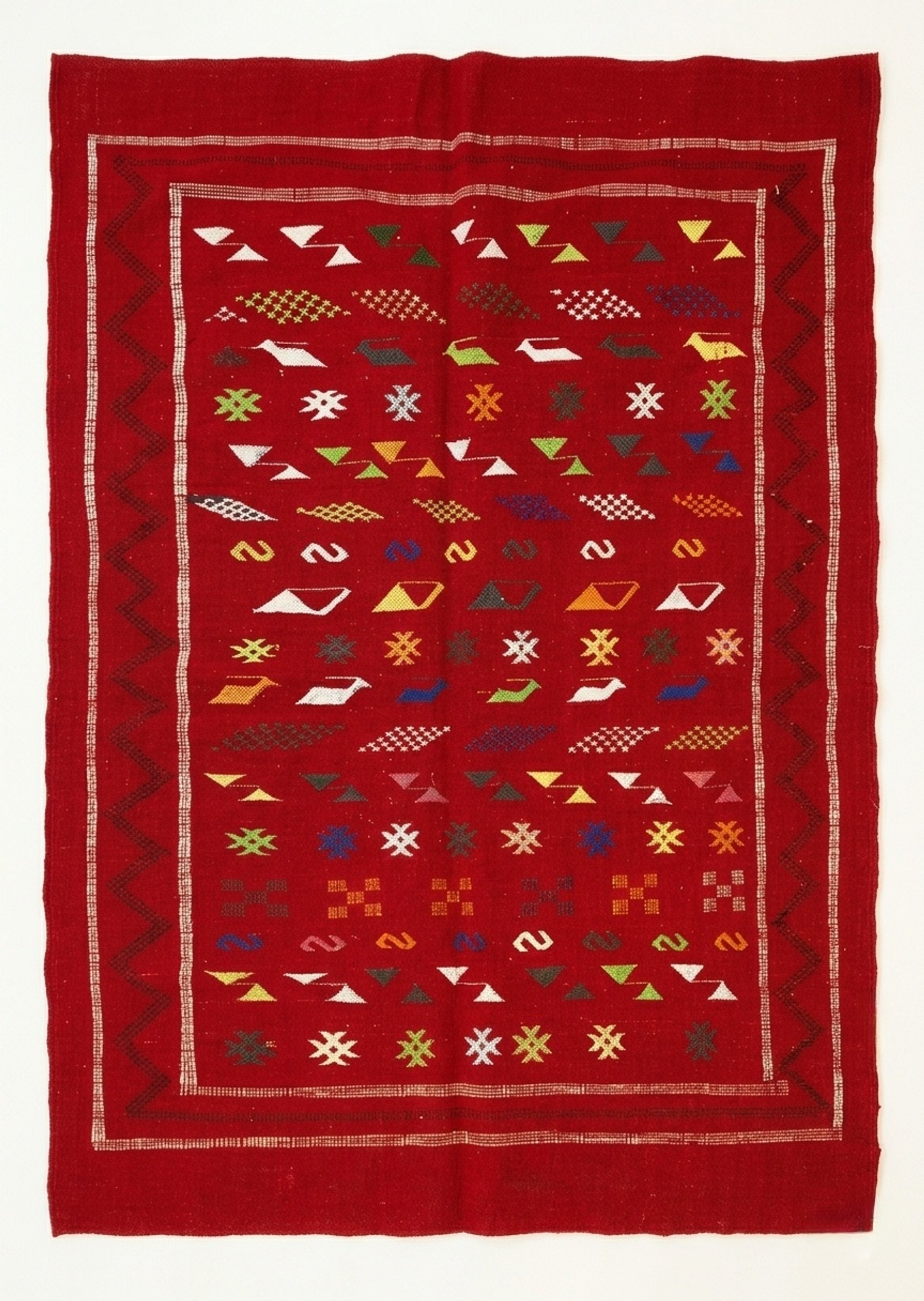 KILIM — Handwoven Moroccan rug texture and pattern