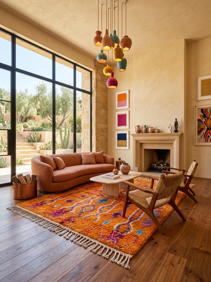 The Oracle — Vintage Boujad Berber Rug