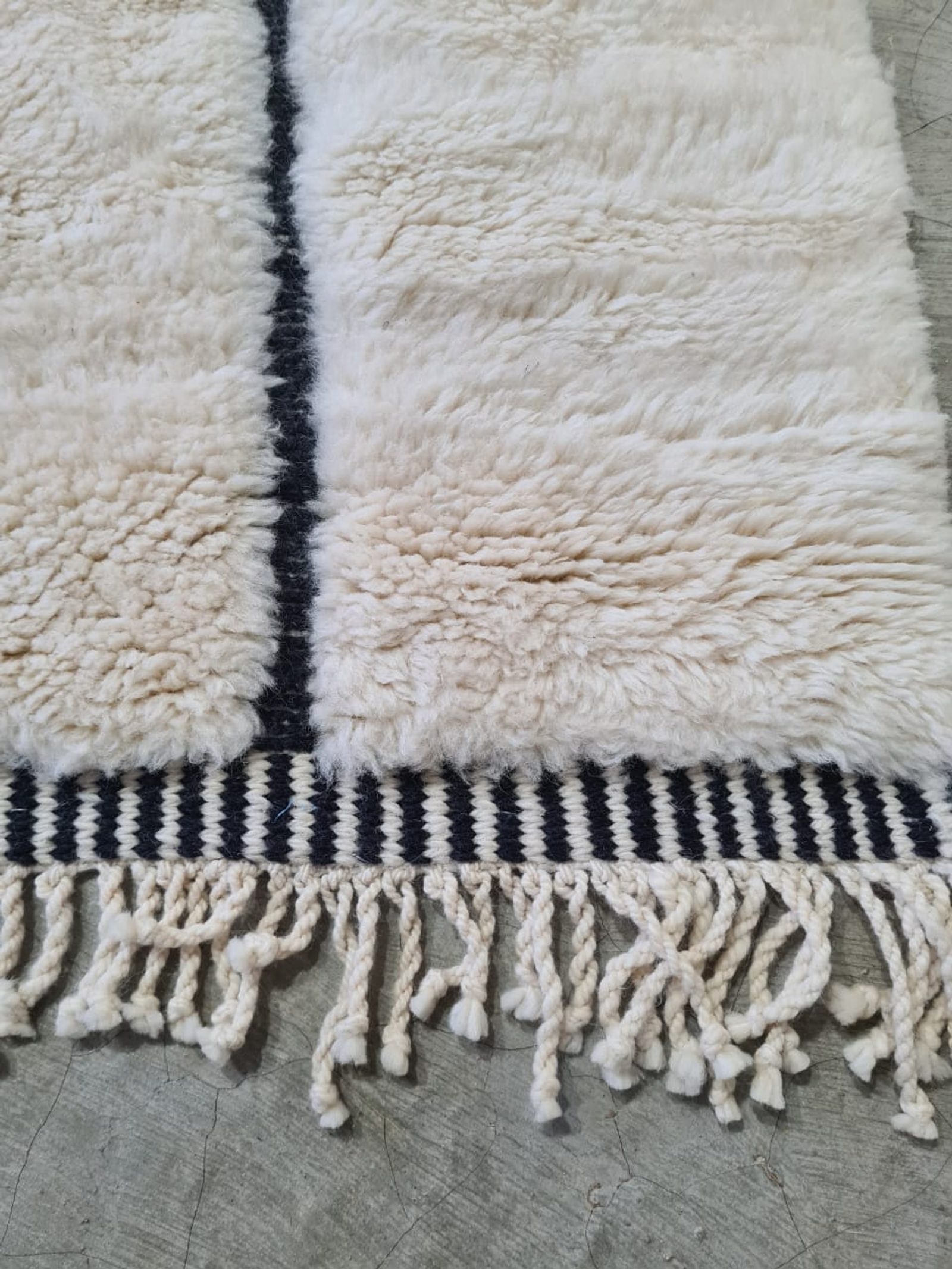 The Atlas River — Authentic Beni Mrirt Rug — view 5
