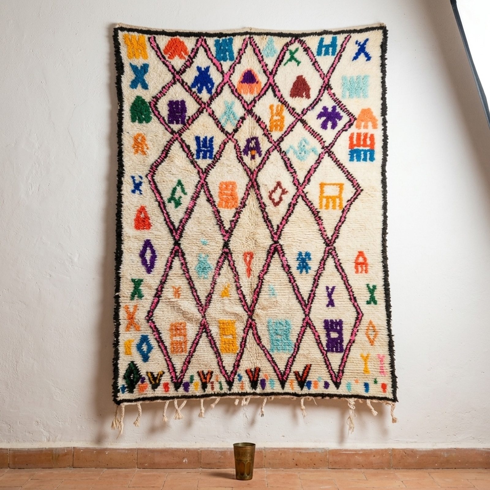 The Storyteller — Authentic Azilal Berber Rug — view 3