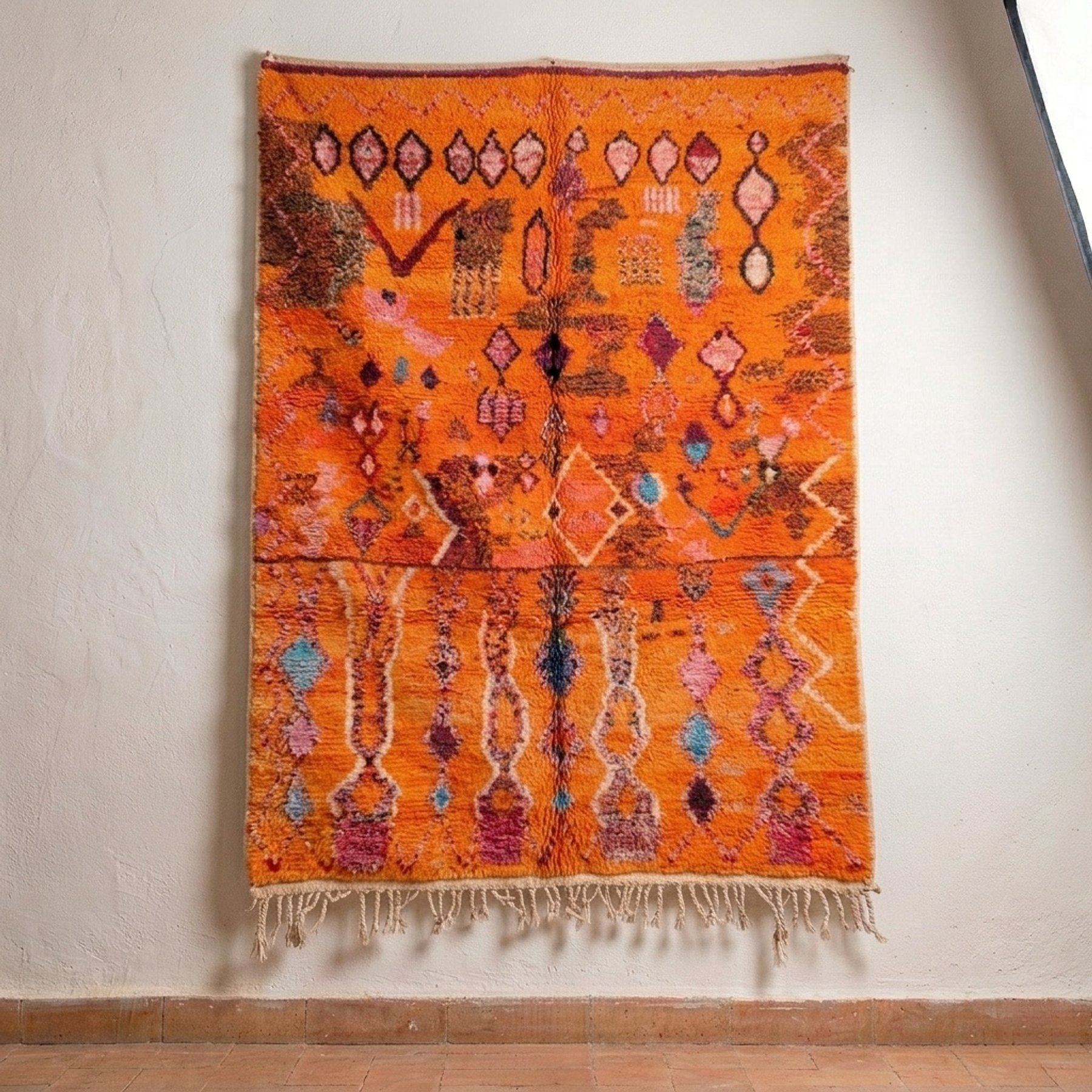 BOUJAD — Handwoven Moroccan rug texture and pattern