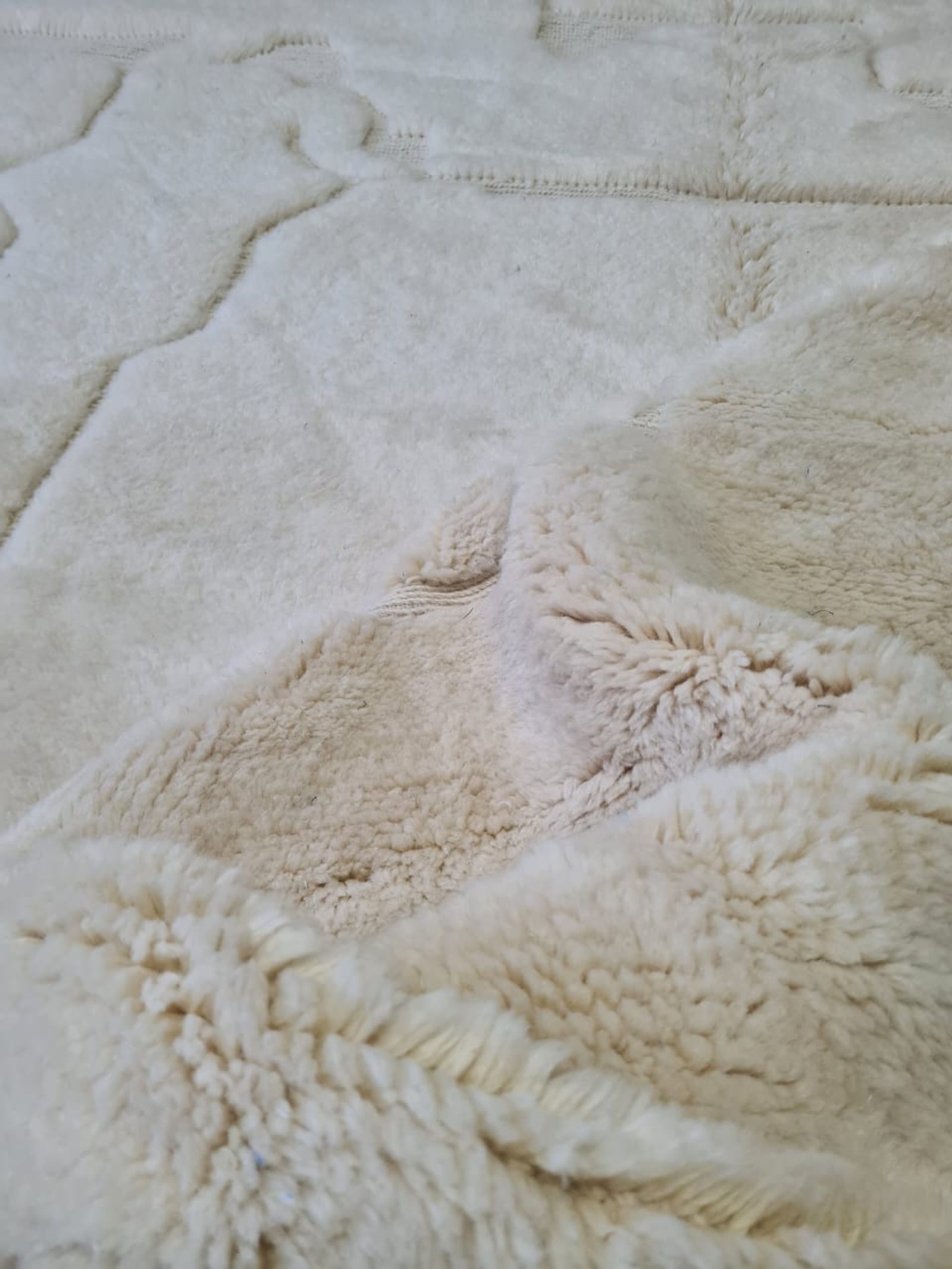 The Invisible Map — Authentic Moroccan Mrirt Rug — view 4