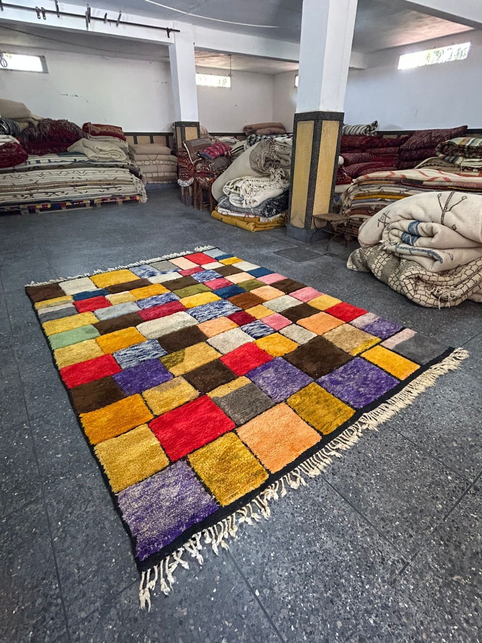 The Color Manifesto — Authentic Moroccan Berber Rug — view 3