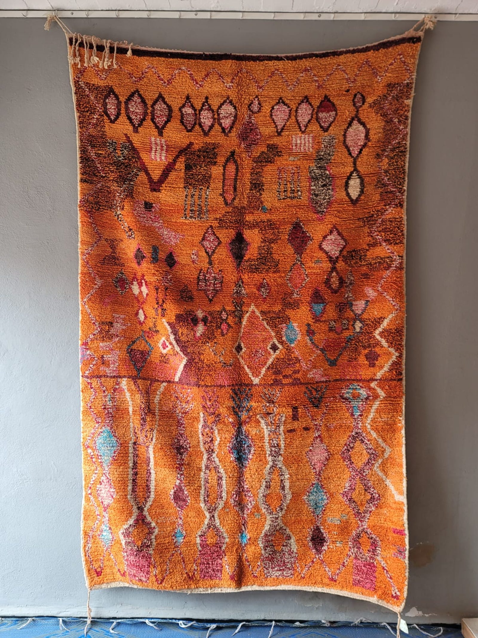 The Oracle — Vintage Boujad Berber Rug — view 4