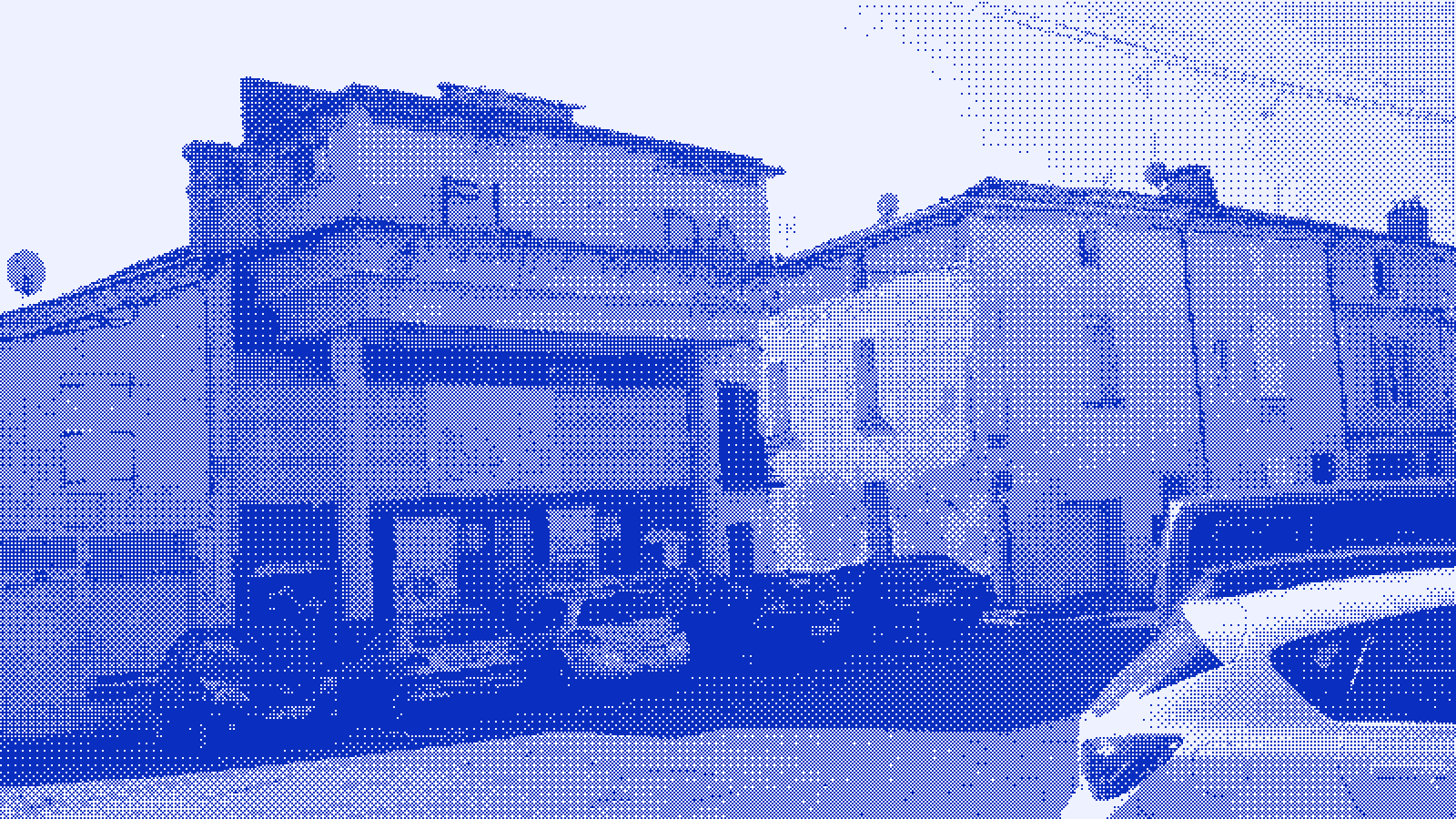 The street frontage of a long-closed cinema standing empty.