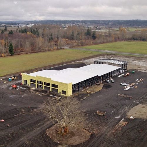 Roof installation and exterior wall construction
