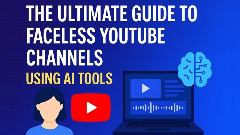faceless youtube channel thumbnail