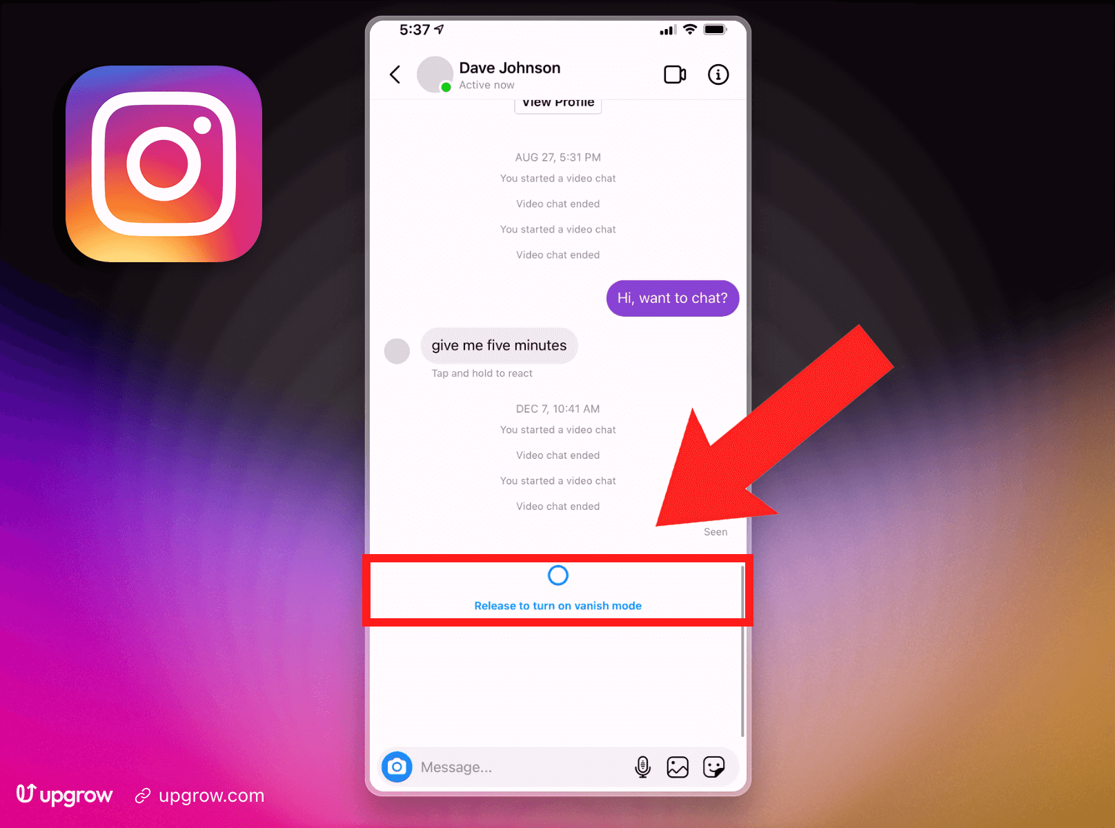 How To Turn Off Vanish Mode on Instagram: Disabling The Feature 