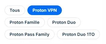 Proton VPN et ses différentes formules sur Sharesub