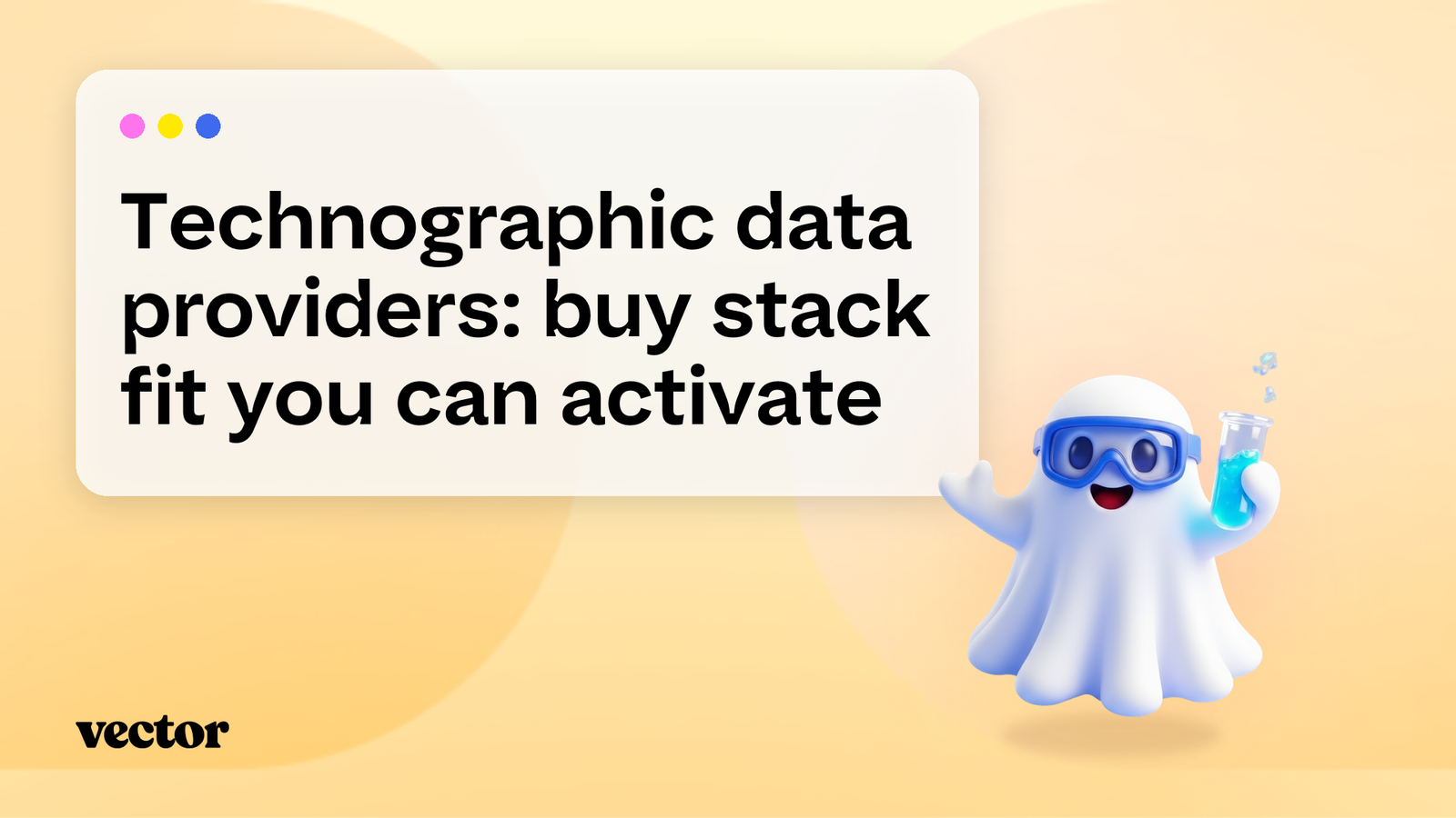 Technographic data providers: buy stack fit you can activate