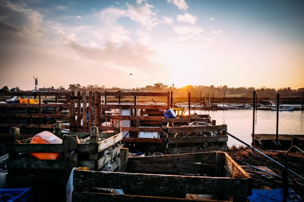 Working Quay at Sunset