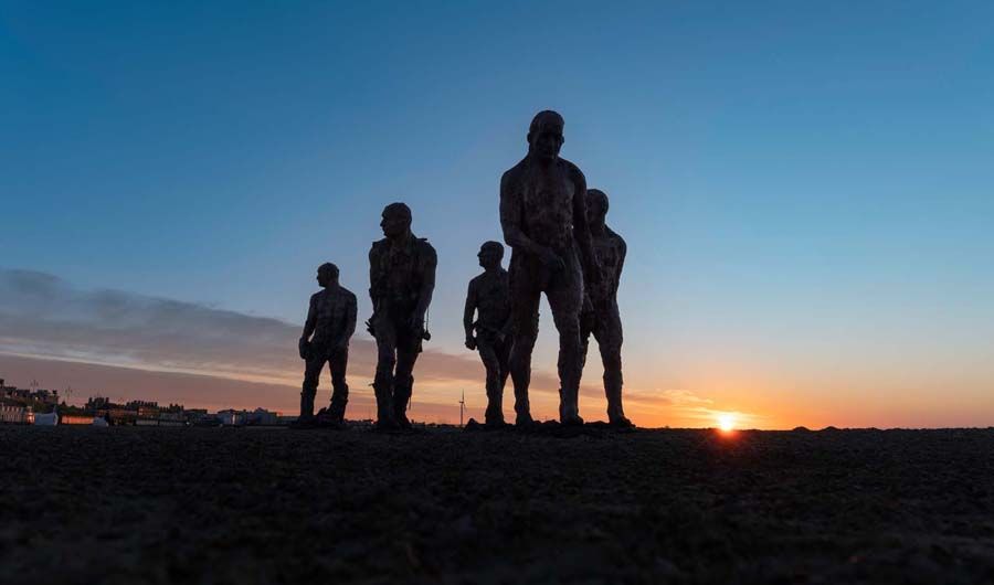 Walking Men - by Laurence Edwards