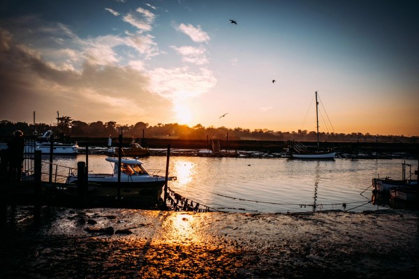 Harbour Sunset, Walberswick