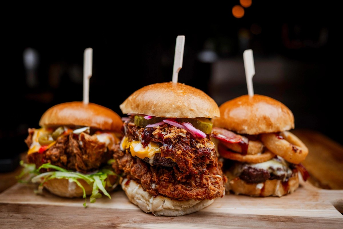 Three Burgers, One Board