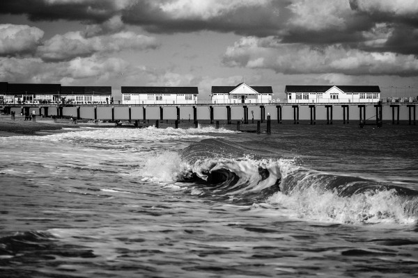 Southwold Pier, Breaking Wave
