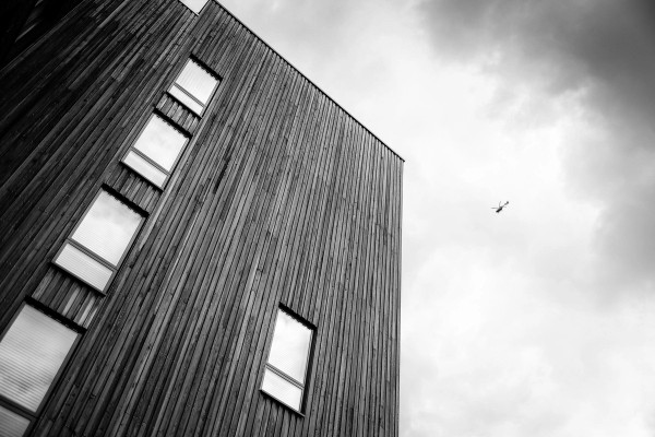 Timber and sky, Ipswich