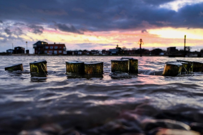 Golden hour in Walberswick