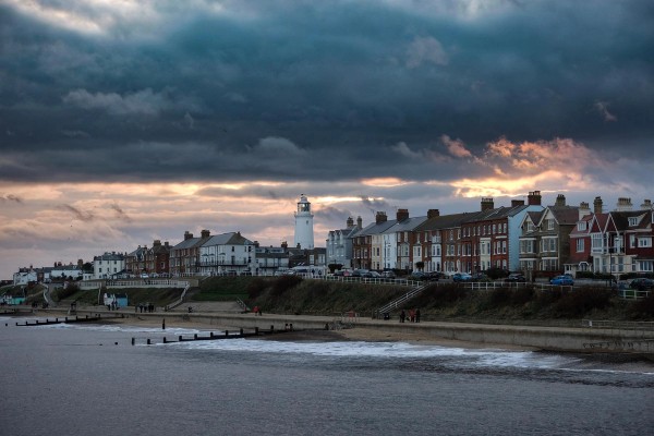 Southwold Under Storm Cloud