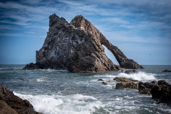 Bow Fiddle Rock, Moray Coast