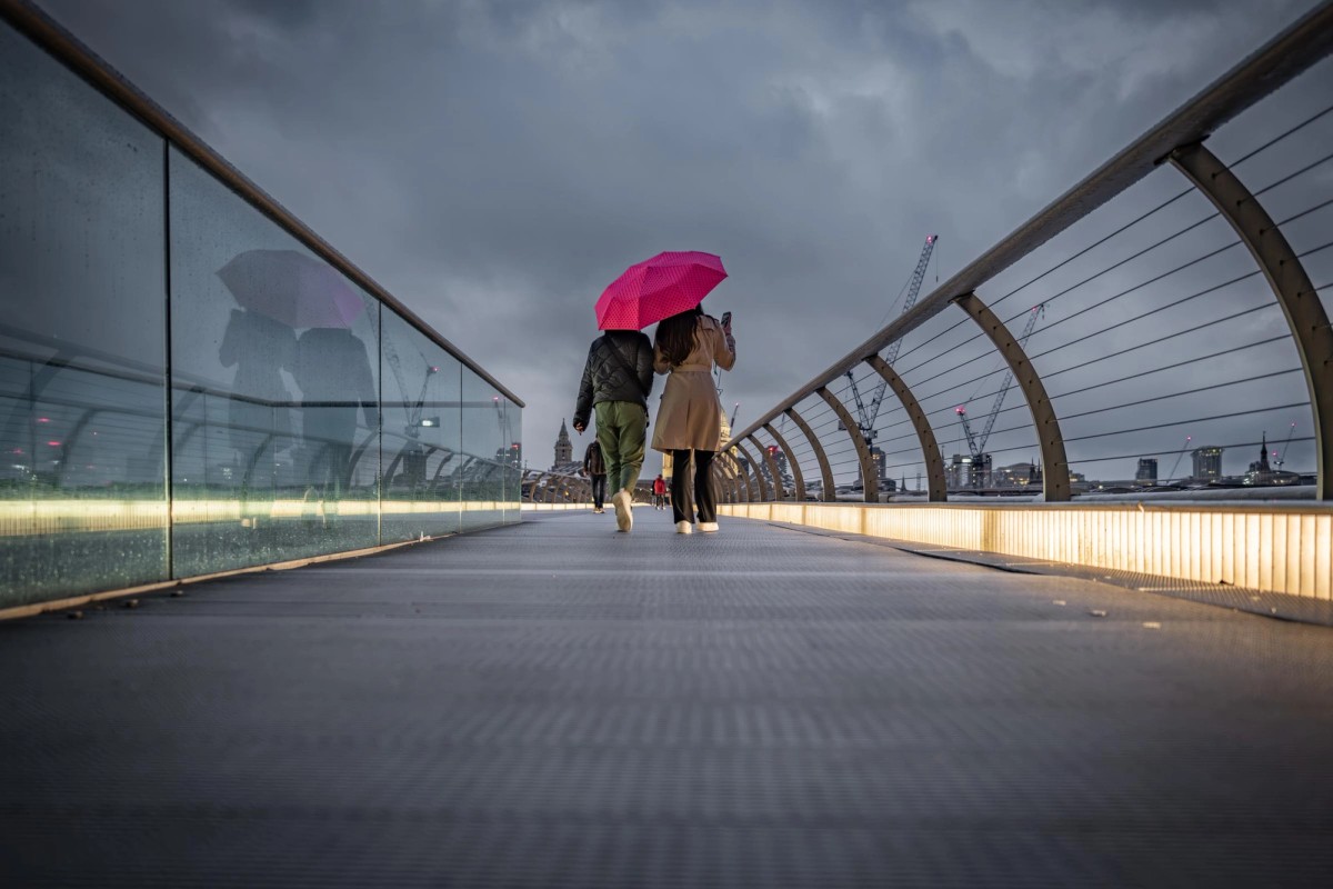 Pink Umbrella, Storm Coming
