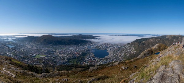 Bergen from the Summit