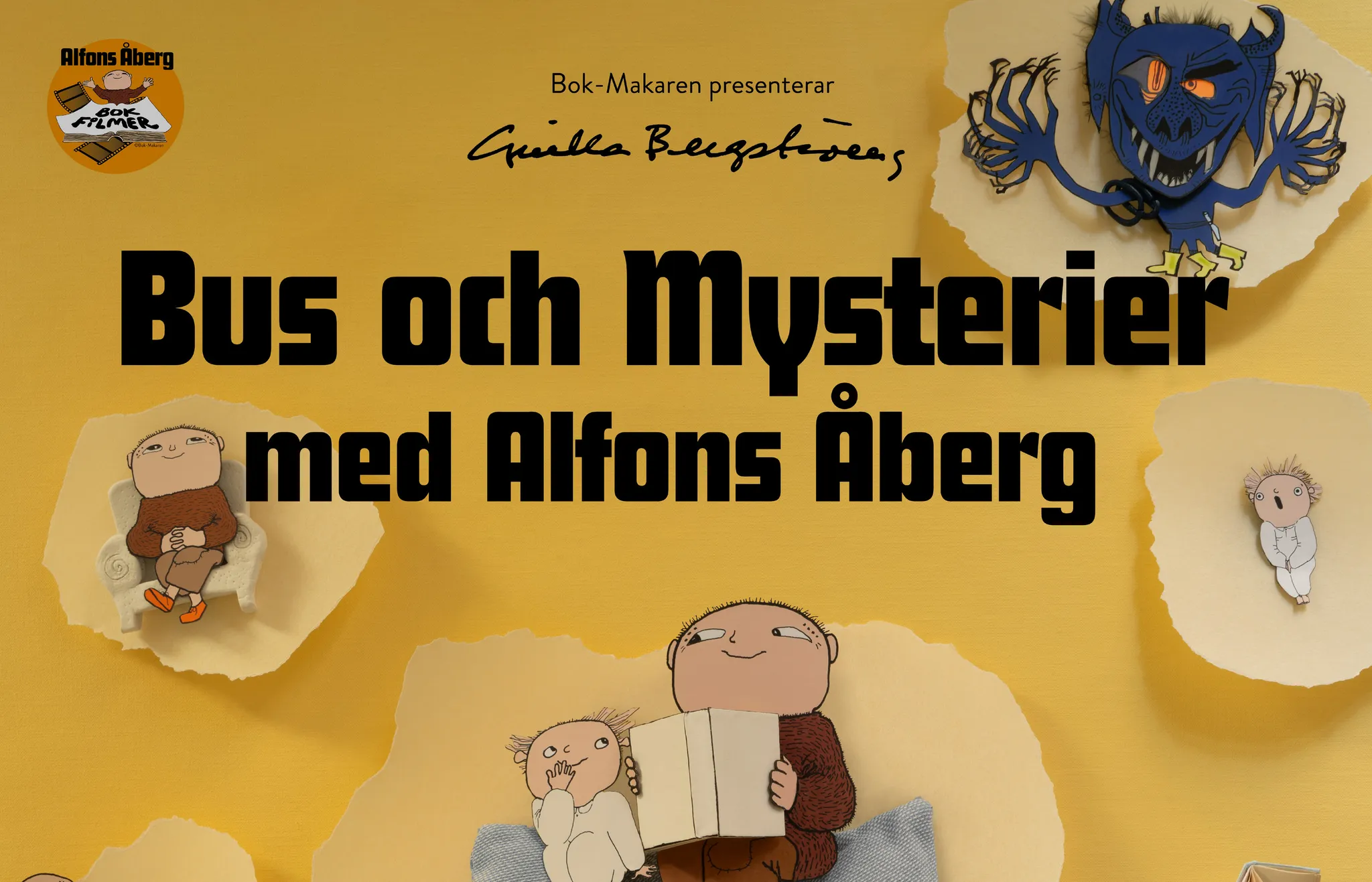 Bus och mysterier med Alfons Åberg