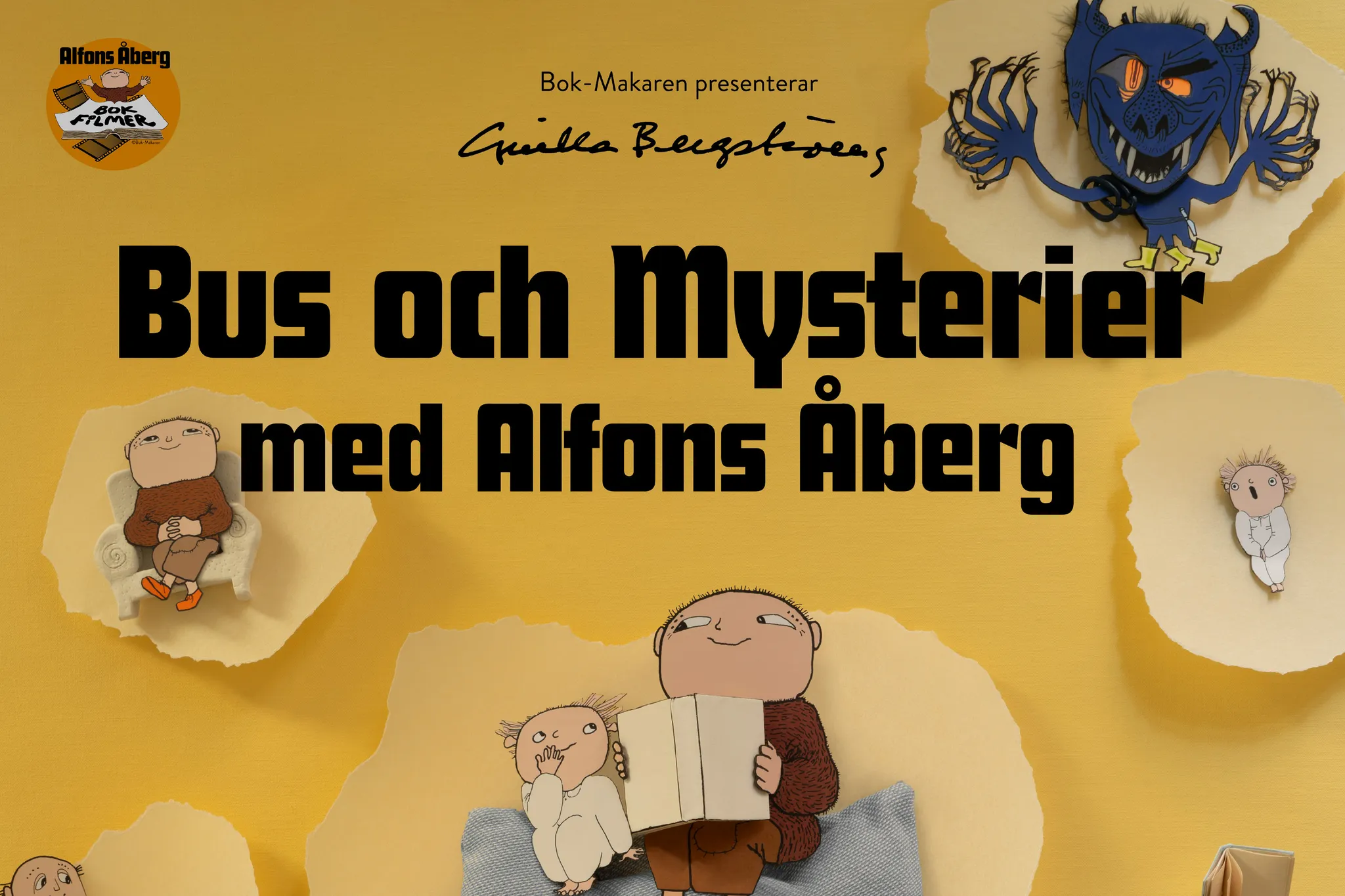 Bus och mysterier med Alfons Åberg