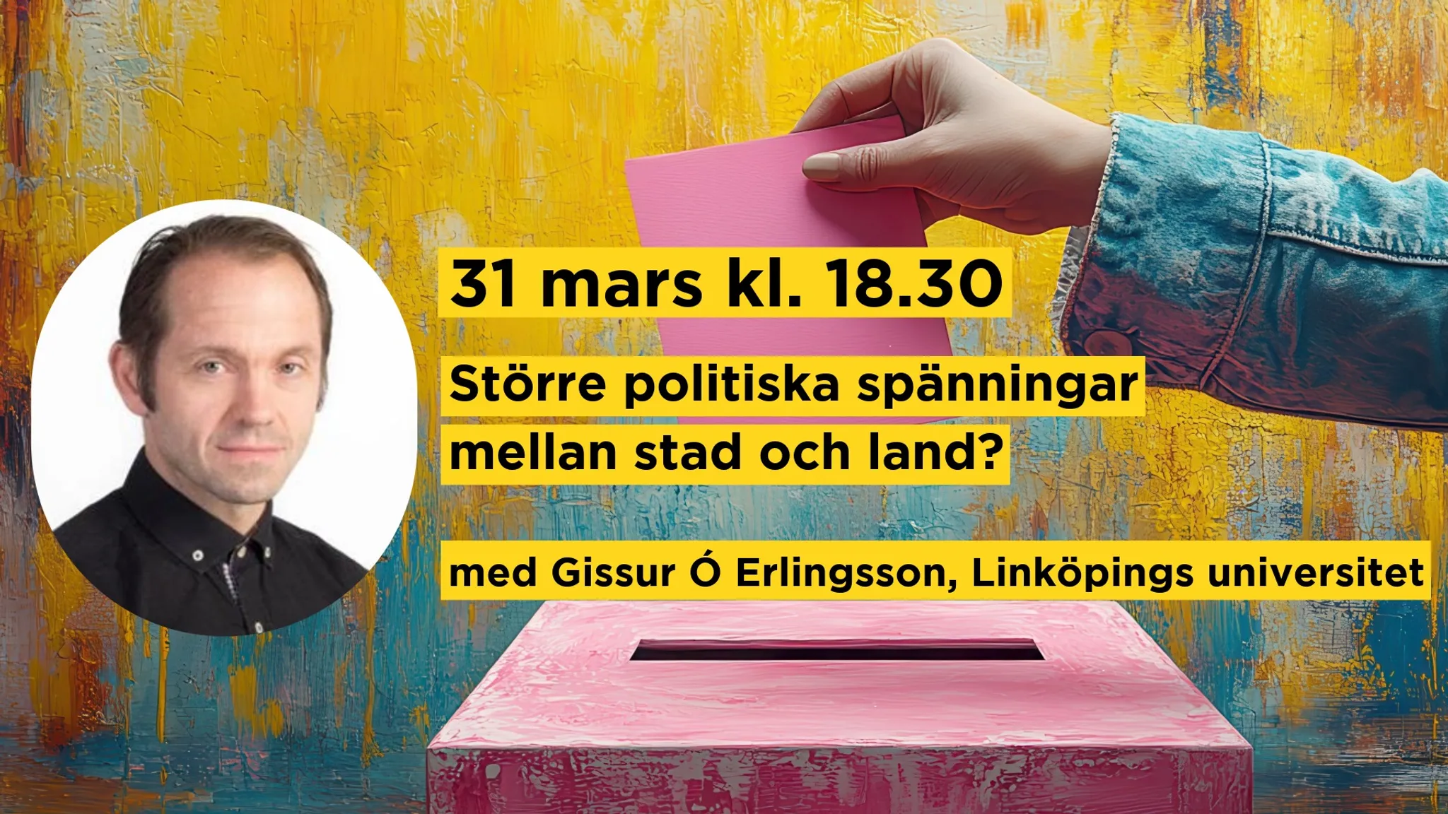 Större spänningar mellan stad och land?