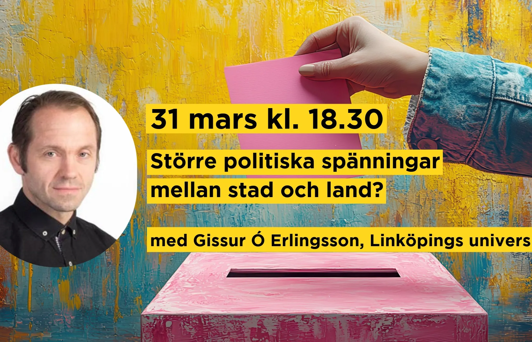 Större spänningar mellan stad och land?