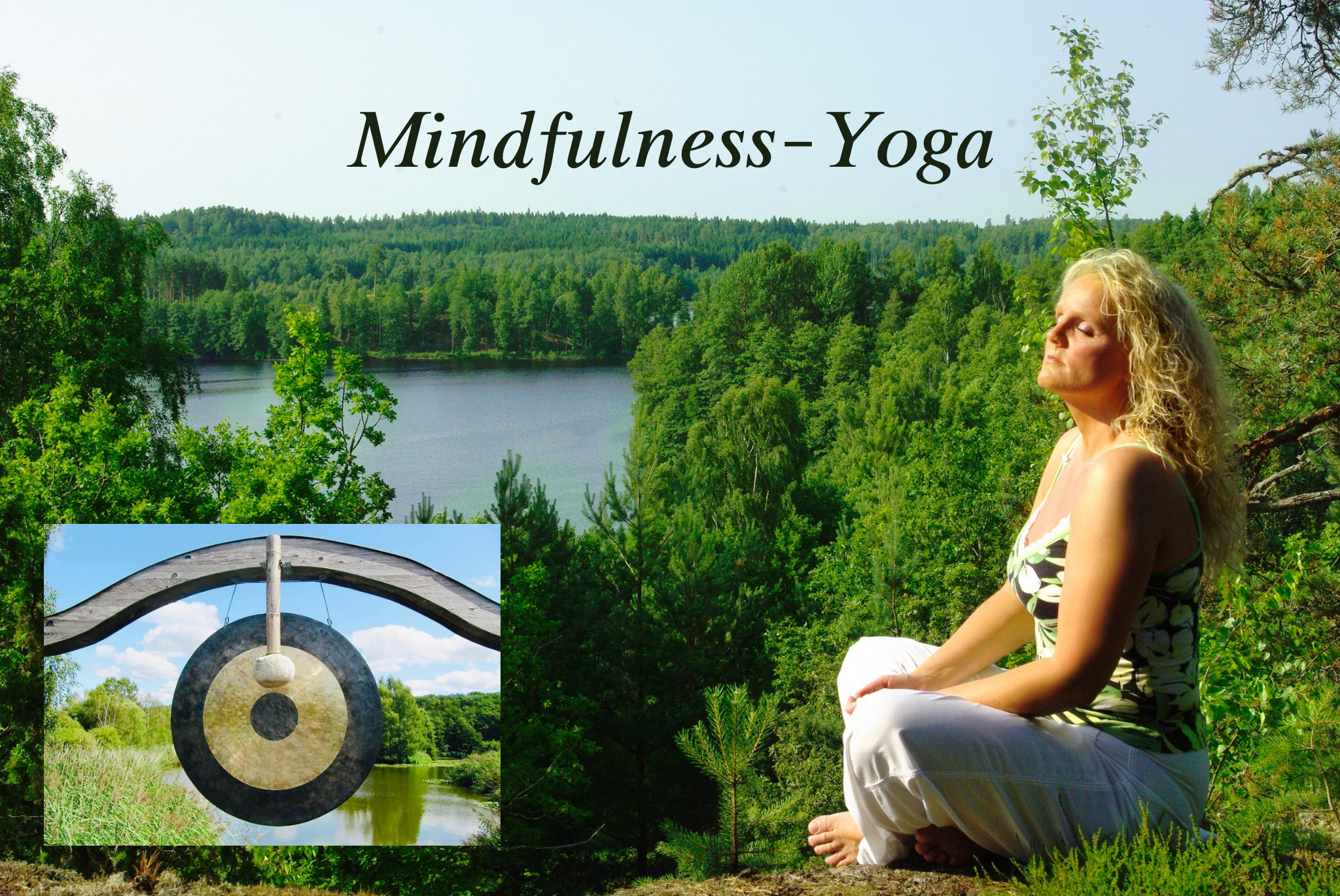 Mindfulness-yoga med gongbad
