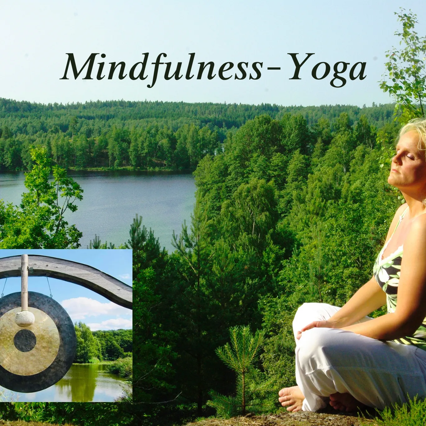 Mindfulness-yoga med gongbad