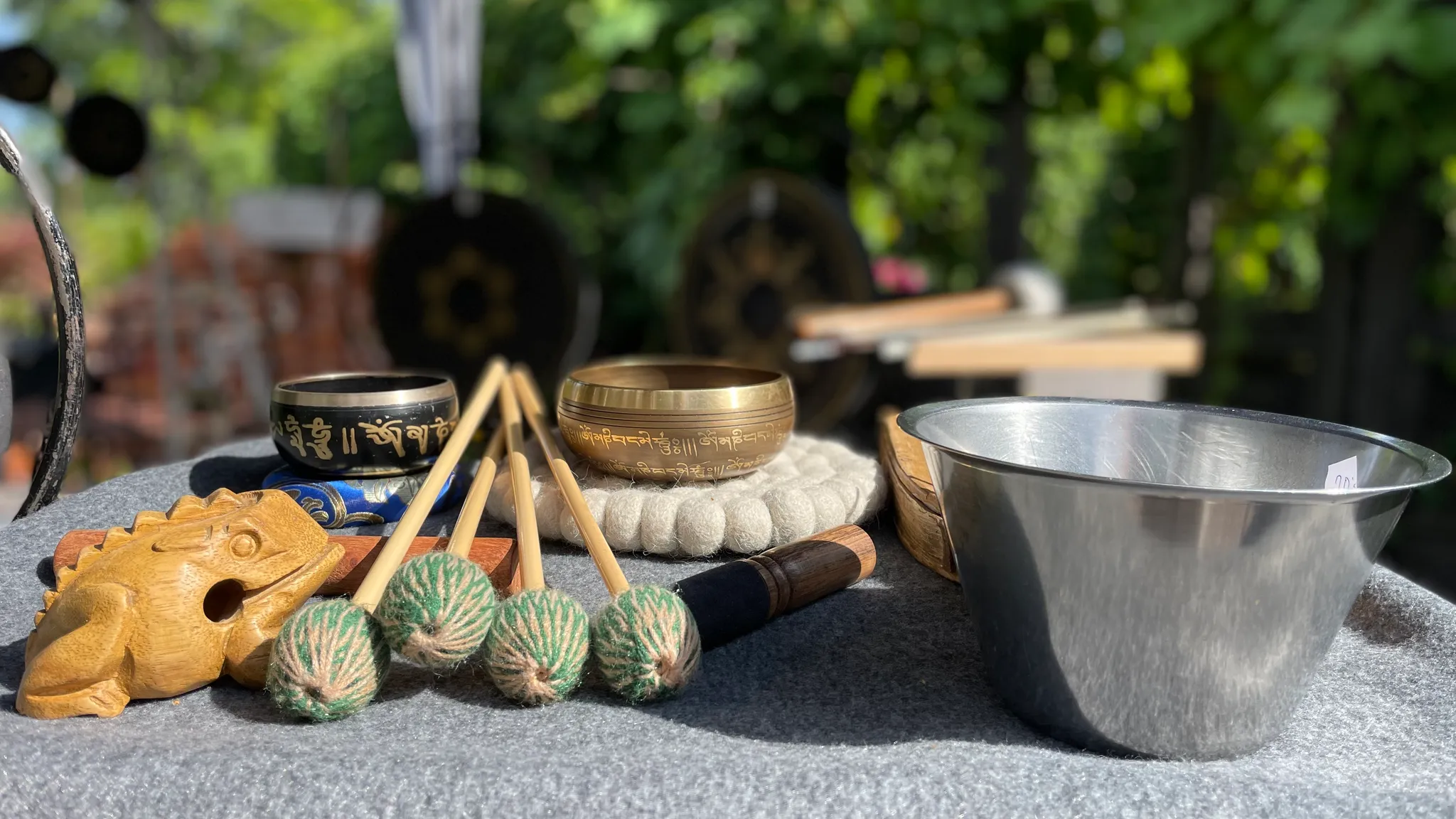 Mindfulness-musik framförd av Anders Dahlsted