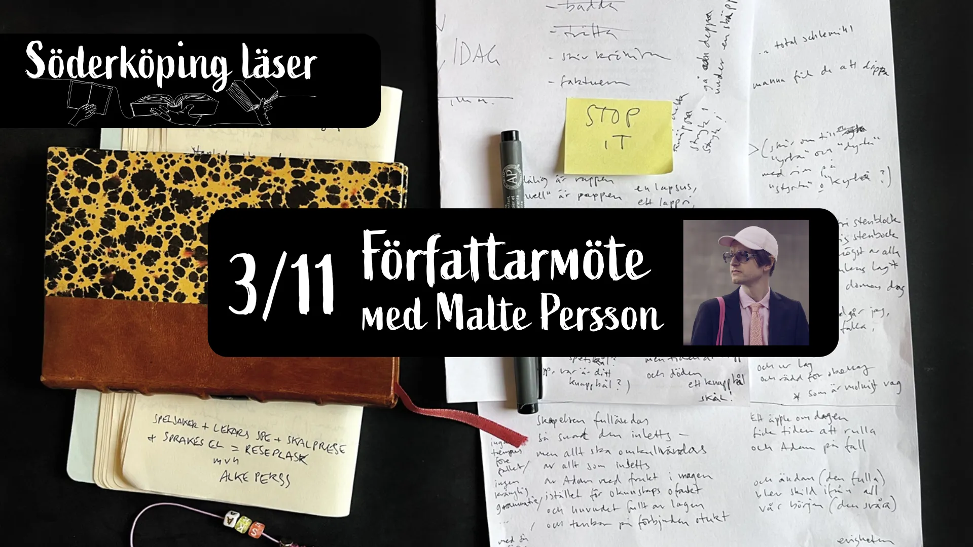 Författarmöte - Malte Persson