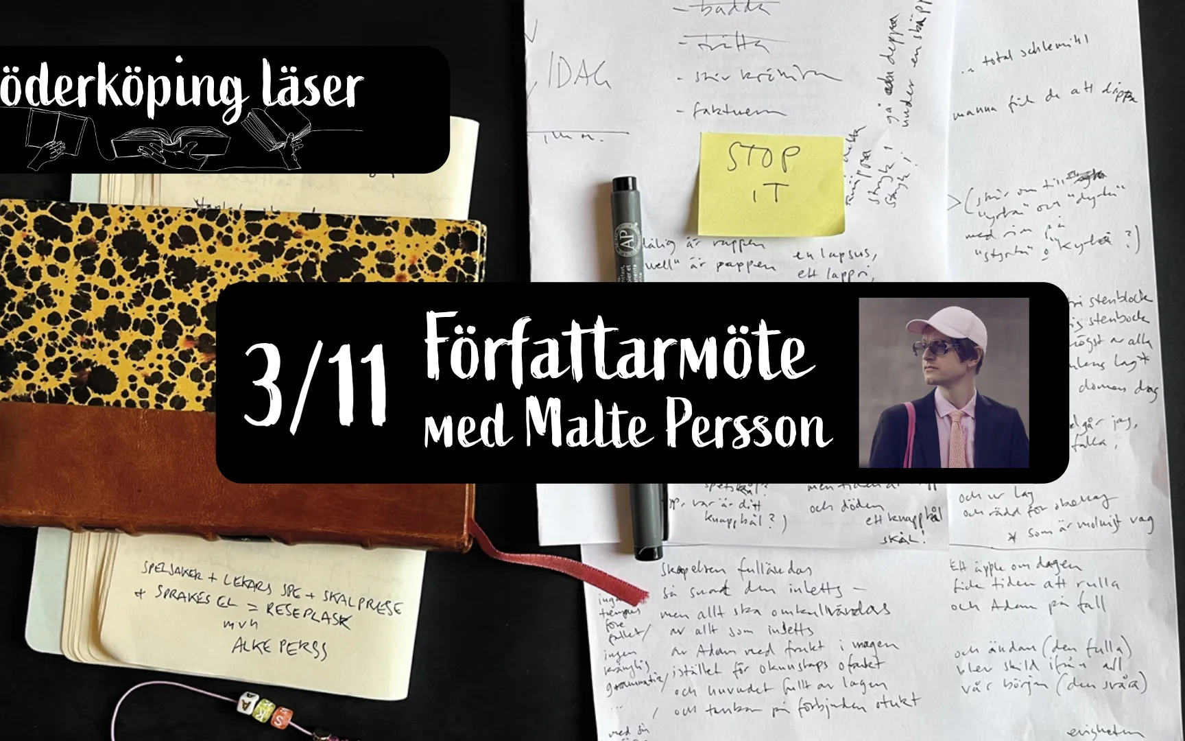 Författarmöte - Malte Persson