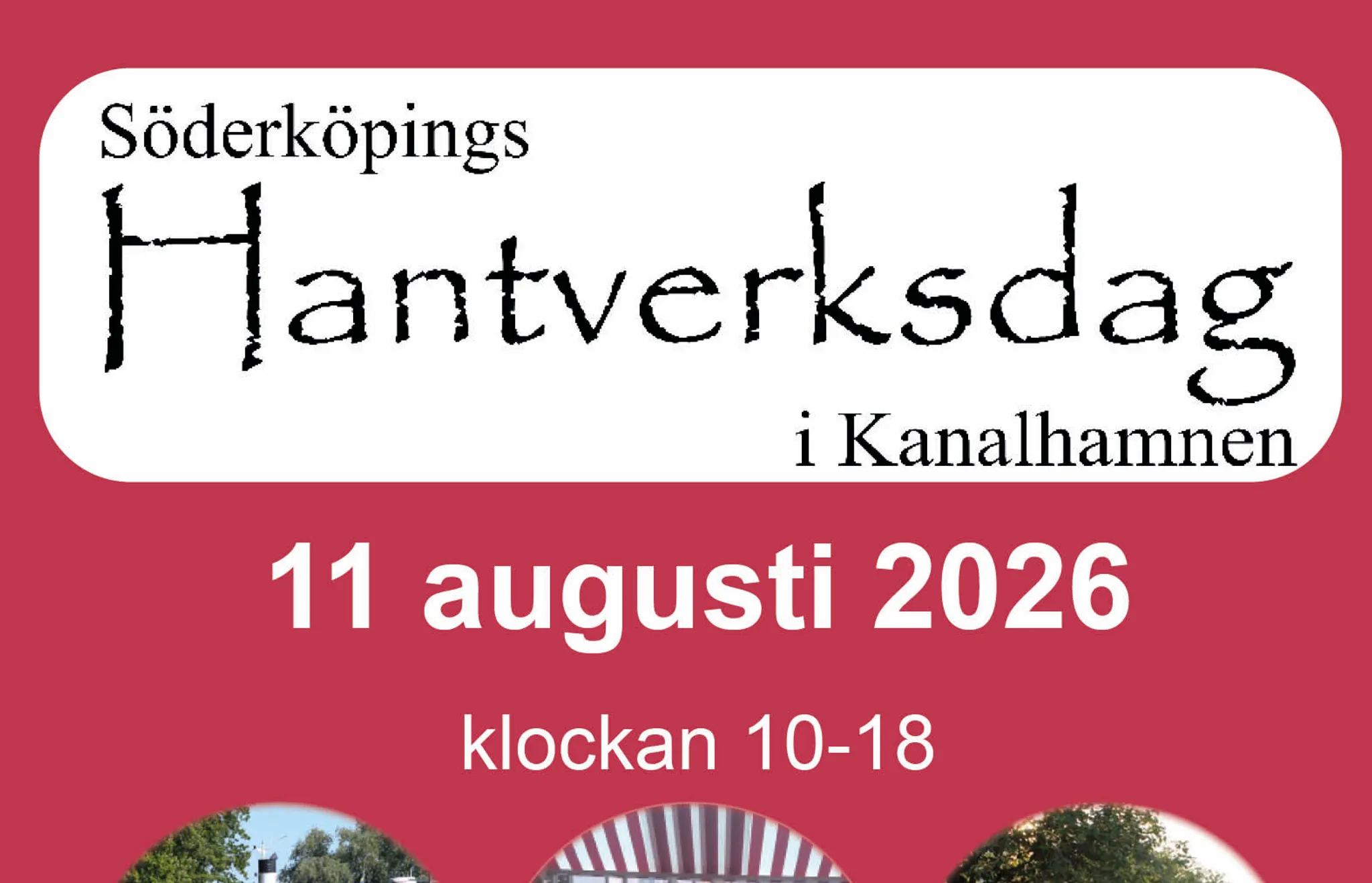 Hantverksdag i Kanalhamnen