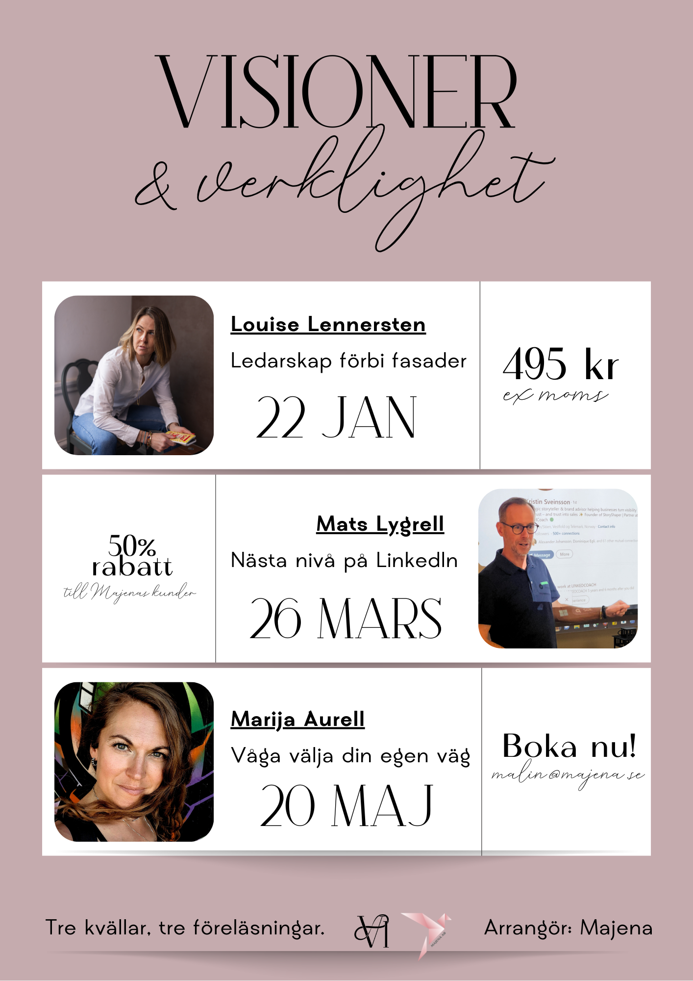 Visioner & verklighet: Louise Lennersten – Ledarskap förbi fasader