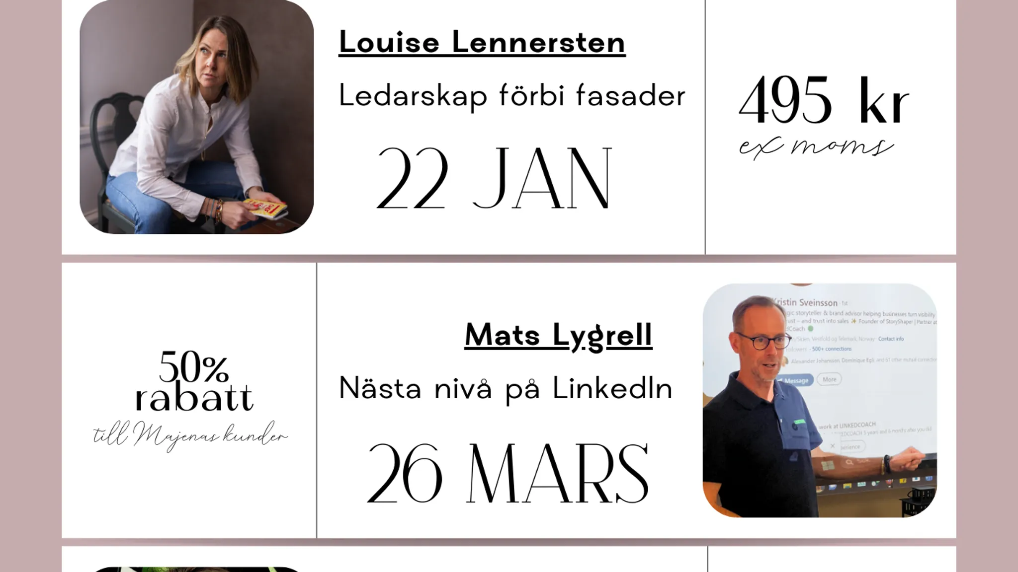 Visioner & verklighet: Louise Lennersten – Ledarskap förbi fasader