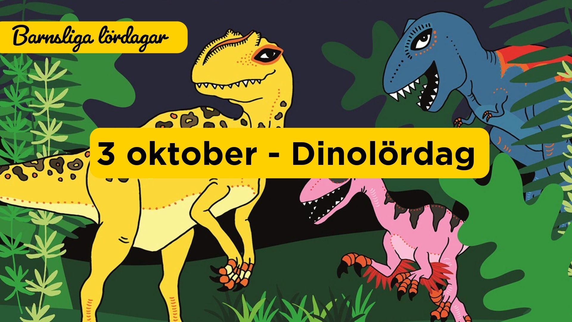 Dinolördag på Stinsen 