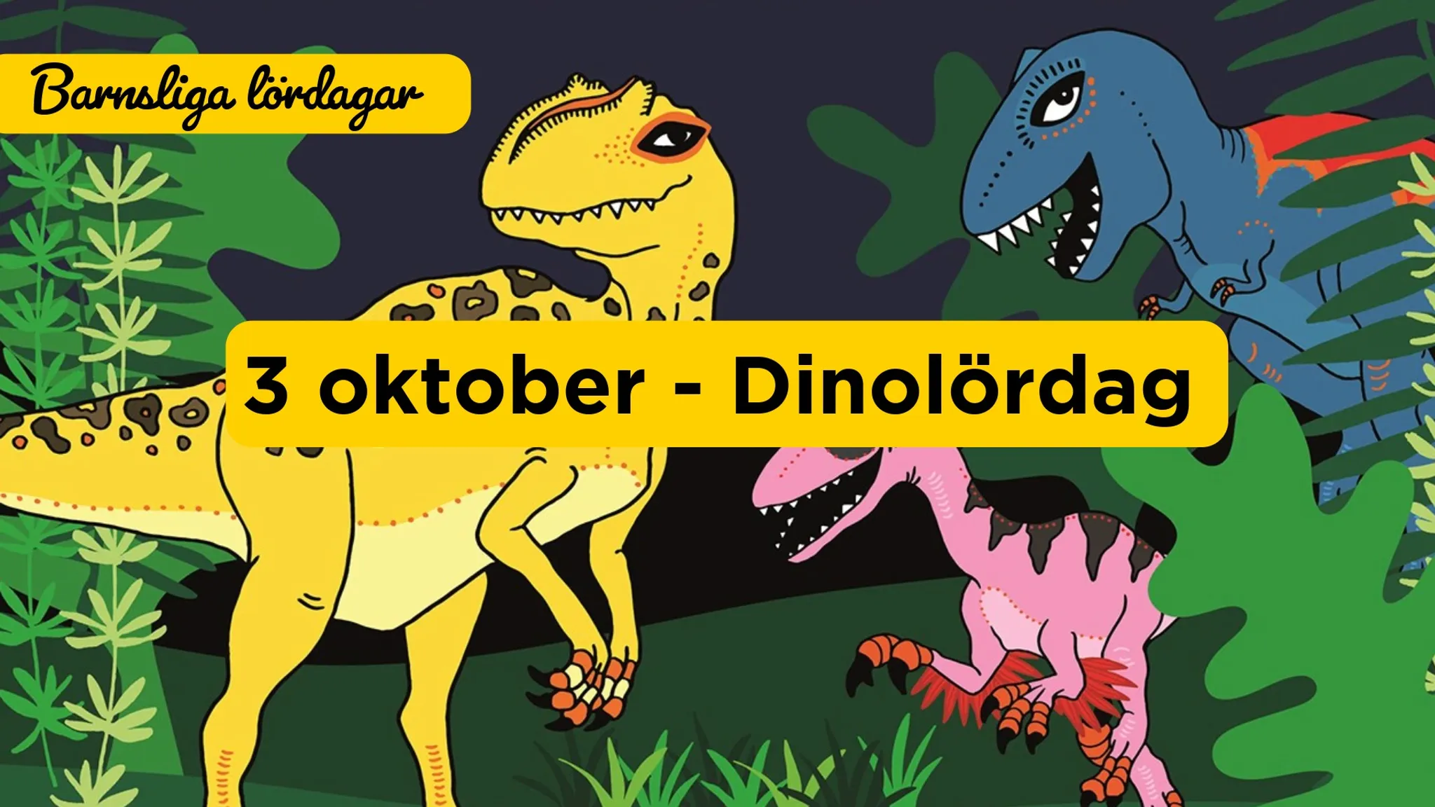 Dinolördag på Stinsen