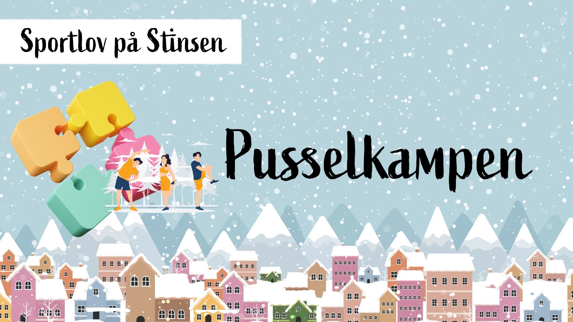 Sportlov på Stinsen - Pusselkampen!